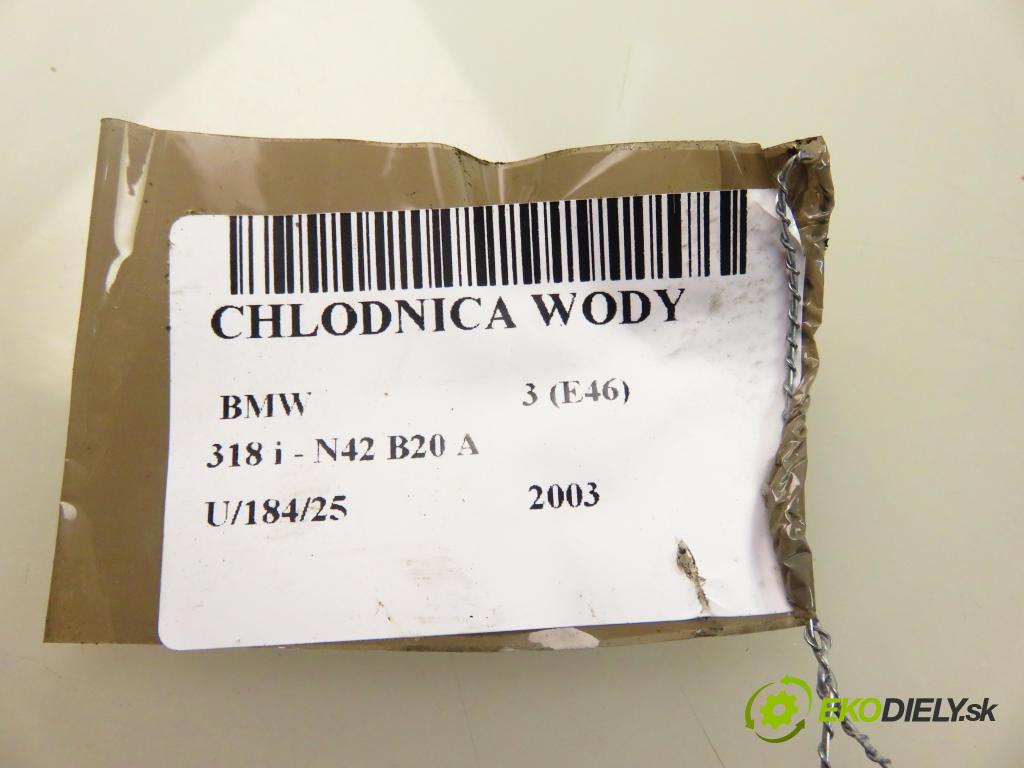 BMW 3 (E46) SEDAN 2003 100,00 318 i 136 - N42 B20 A 1995,00 chladič vody