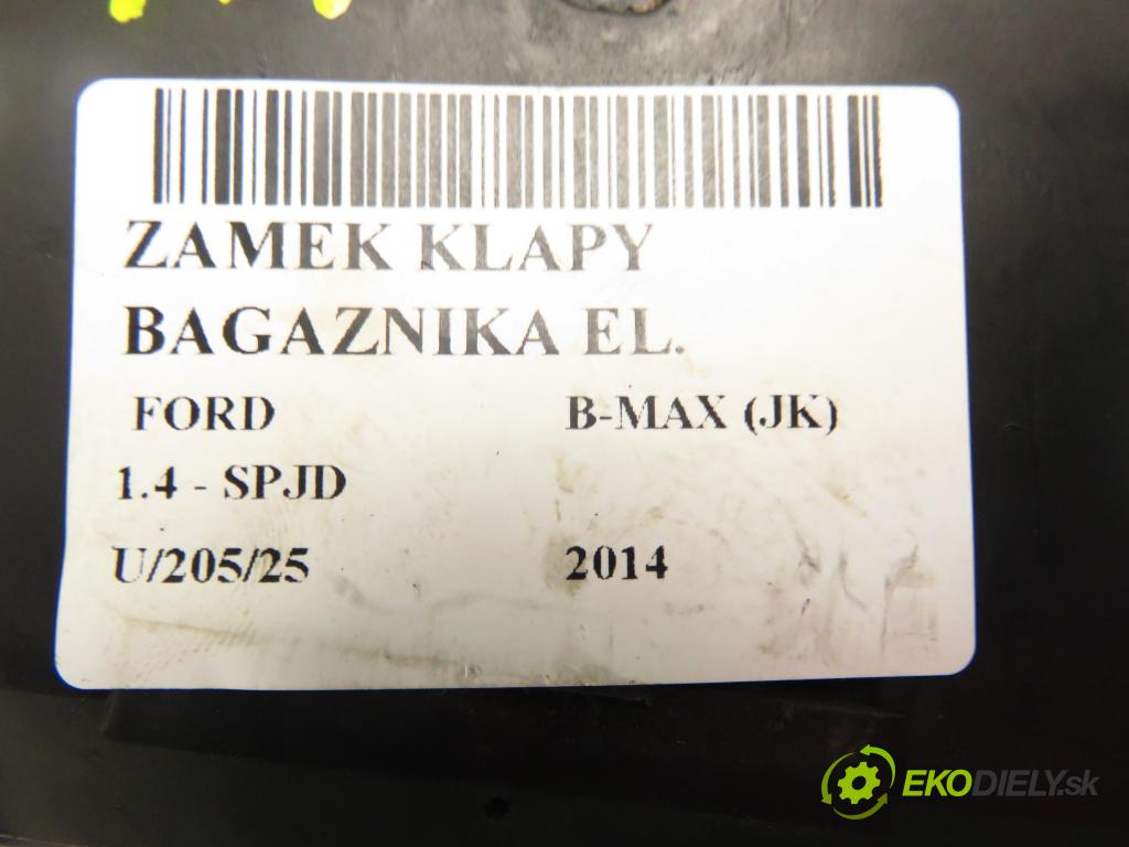 FORD B-MAX (JK) MINIVAN 2014 66,00 1.4 - SPJD 1388,00 zámok dverí kufor EL. BA61A442A66BA
