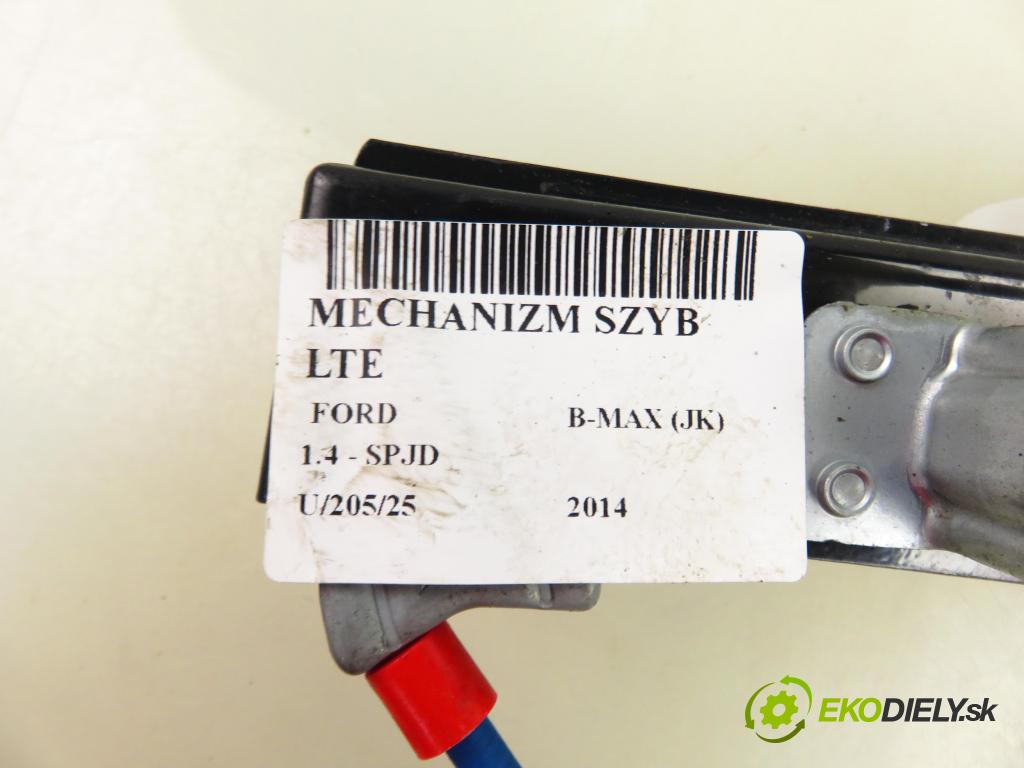 FORD B-MAX (JK) MINIVAN 2014 66,00 1.4 - SPJD 1388,00 mechanismus oken LTE AV1114A389L4