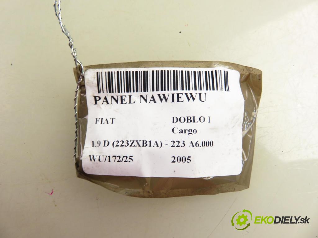 FIAT DOBLO Cargo (223_) FURGON 2005 46,00 1.9 D 63 1910,00 Panel kúrenia