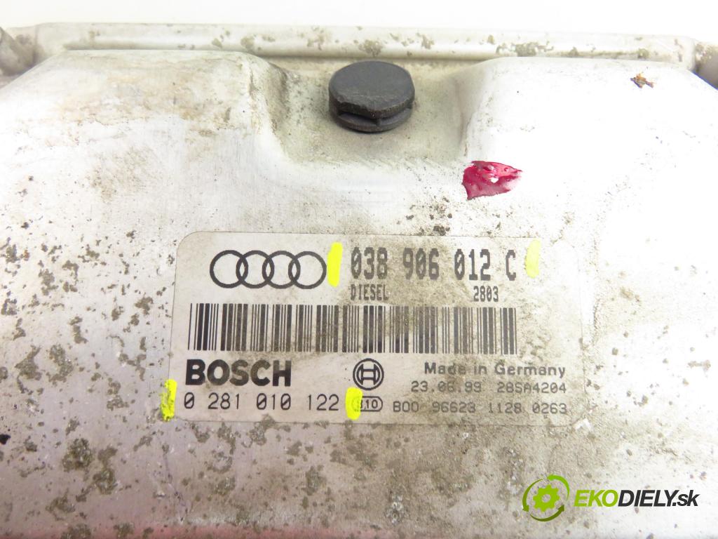 AUDI A3 (8L1) HB 1999 66,00 1.9 TDI 90 - ALH 1896,00 Riadiaca jednotka Motor 038906012C ; 0281010122