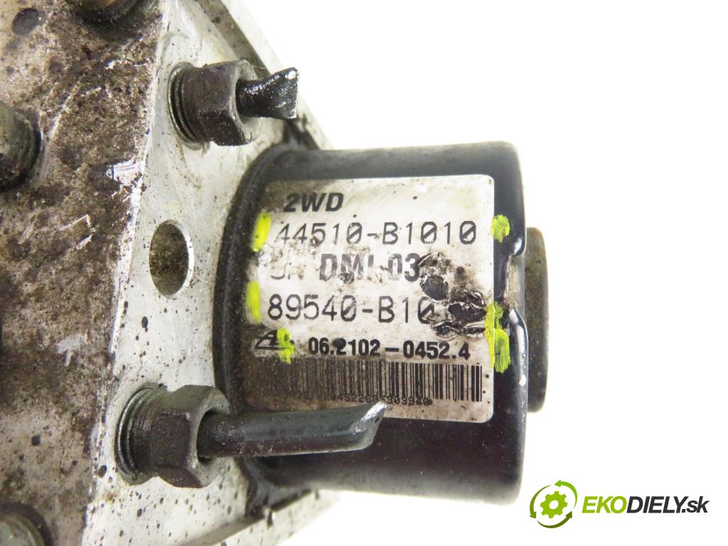 DAIHATSU SIRION (M3_) HB 2006 51,00 1 - 1KR-FE 998,00 Pumpa ABS 89540B1010 ; 44510B1010 ; 06210906673 (Pumpa ABS)