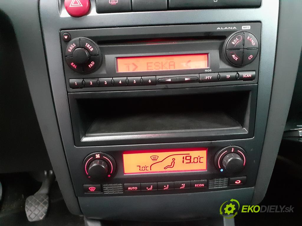 SEAT IBIZA III (6L1) HB 2007 74,00 1.9 TDI - BMT 1896,00 Panel kúrenia KLIMATRONIK 6L0820043E