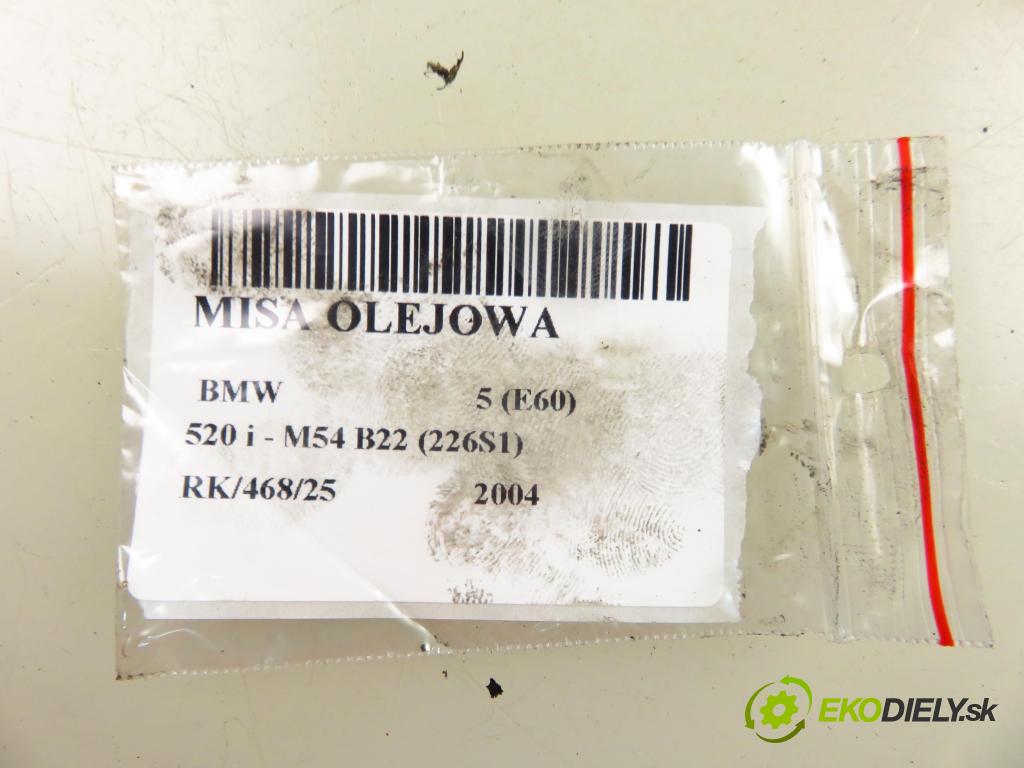 BMW 5 (E60) SEDAN 2004 125,00 520 i - 170 M54 B22 (226S1) 2171,00 Vaňa olejová 7092489 (Olejová vaňa)