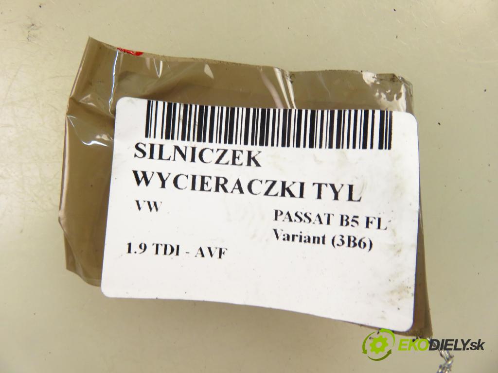 VW PASSAT B5.5 Variant (3B6) KOMBI 2002 96,00 1.9 TDI PD 130 - AVF 1896,00 motorek stěrače ZADNÍ: 3B9955711C