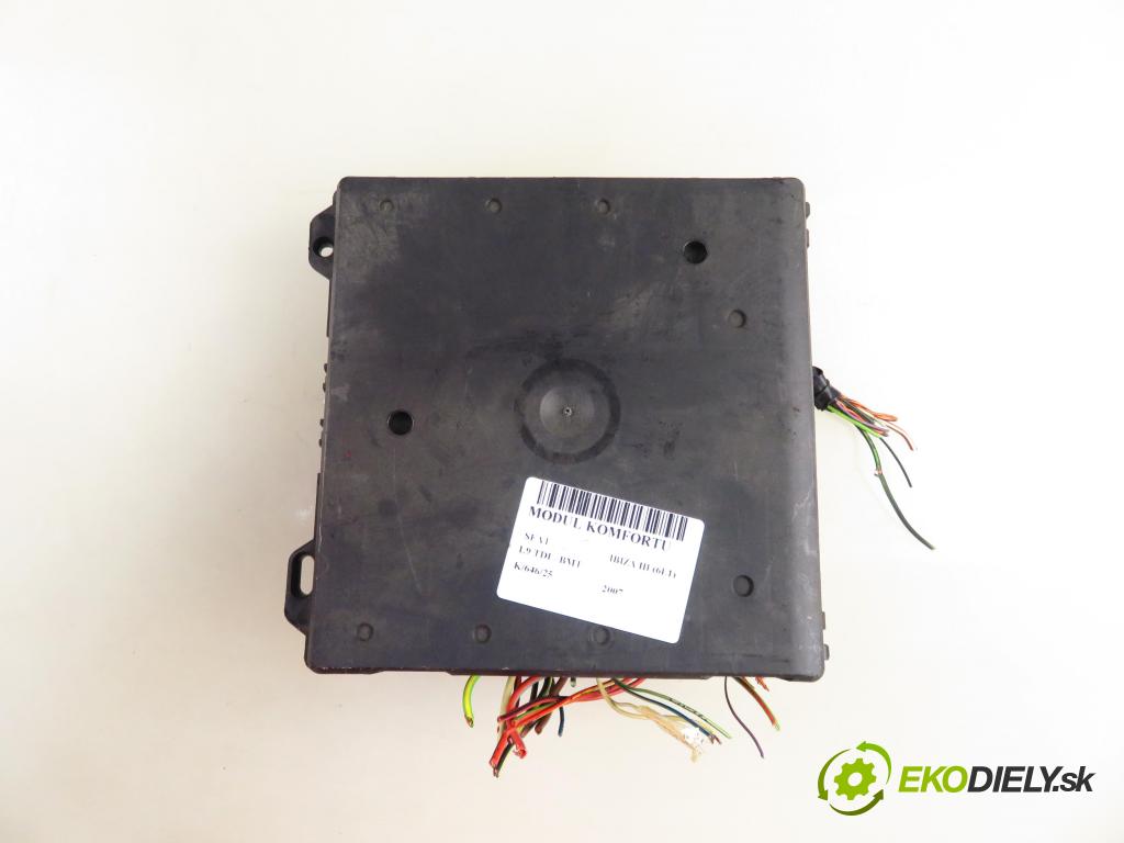 SEAT IBIZA III (6L1) HB 2007 74,00 1.9 TDI - BMT 1896,00 MODUL komfortu 6Q1937049F