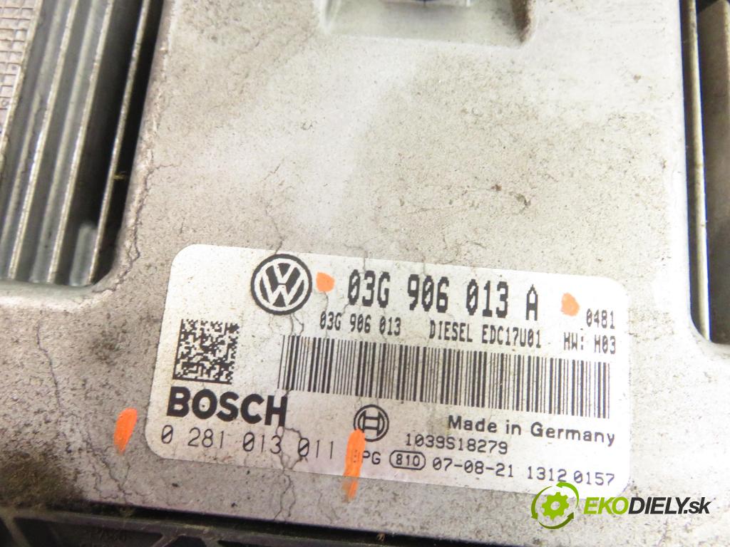 SEAT IBIZA III (6L1) HB 2007 74,00 1.9 TDI - BMT 1896,00 Riadiaca jednotka Motor 03G906013A ; 0281013011