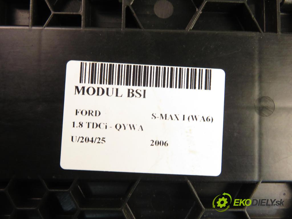 FORD S-MAX (WA6) MINIVAN 2006 92,00 1.8 TDCi 125 - QYWA 1753,00 MODUL BSI 6G9T14A073DH