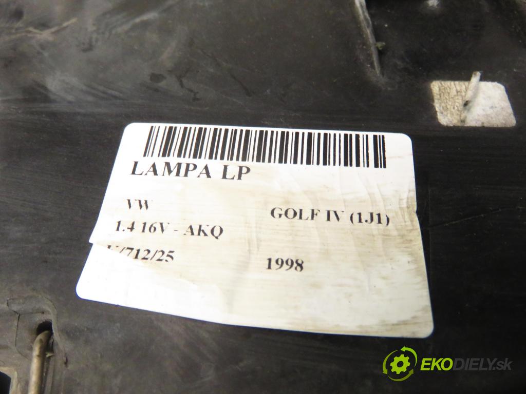 VW GOLF IV (1J1) HB 1998 55,00 1.4 16V 75 - AKQ 1390,00 světlo LP 1J1941015B