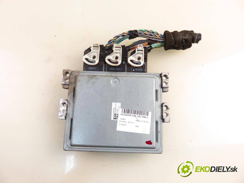 FORD S-MAX (WA6) MINIVAN 2006 92,00 1.8 TDCi 125 - QYWA 1753,00 Riadiaca jednotka Motor 6G9112A650LD ; 5WS40419DT