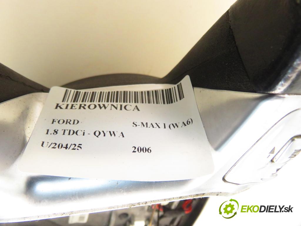 FORD S-MAX (WA6) MINIVAN 2006 92,00 1.8 TDCi 125 - QYWA 1753,00 Volant 6M213600BH3ZHE ; 6M2T14K147AF ; 6M2T14K147BE (Volant)