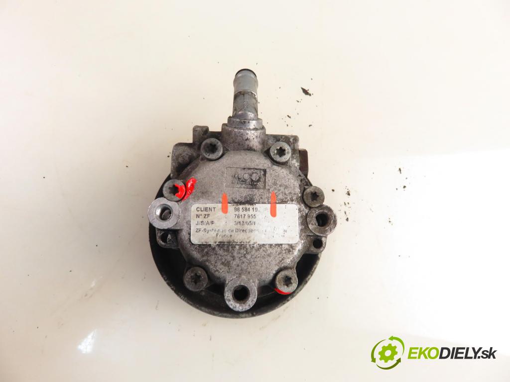 PEUGEOT 407 (6D_) SEDAN 2005 80,00 1.6 HDi 110 - 9HZ (DV6TED4) 1560,00 pumpa servočerpadlo 9658419280 (Servočerpadlá, pumpy řízení)