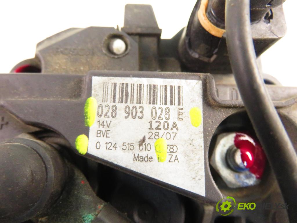SEAT IBIZA III (6L1) HB 2007 74,00 1.9 TDI - BMT 1896,00 Alternátor 028903028E ; 0124515010 (Alternátor)