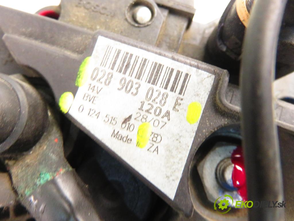 SEAT IBIZA III (6L1) HB 2007 74,00 1.9 TDI - BMT 1896,00 Alternátor 028903028E ; 0124515010 (Alternátor)