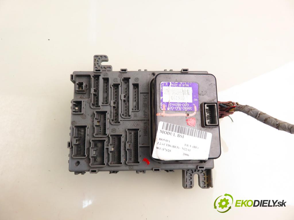 HONDA FR-V (BE) MINIVAN 2006 103,00 2.2 i CTDi 140 - N22A1 2204,00 MODUL BSI 38650SJDG01