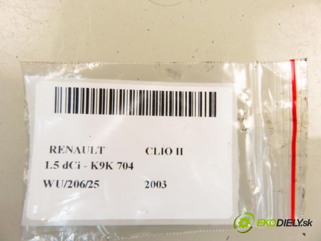 RENAULT CLIO II (BB_, CB_) HB 2003 42,00 1.5 dCi 1461,00 vstrekovač 8200553570 ; 8200049876 ; EJBR04101D (Vstrekovač paliva)