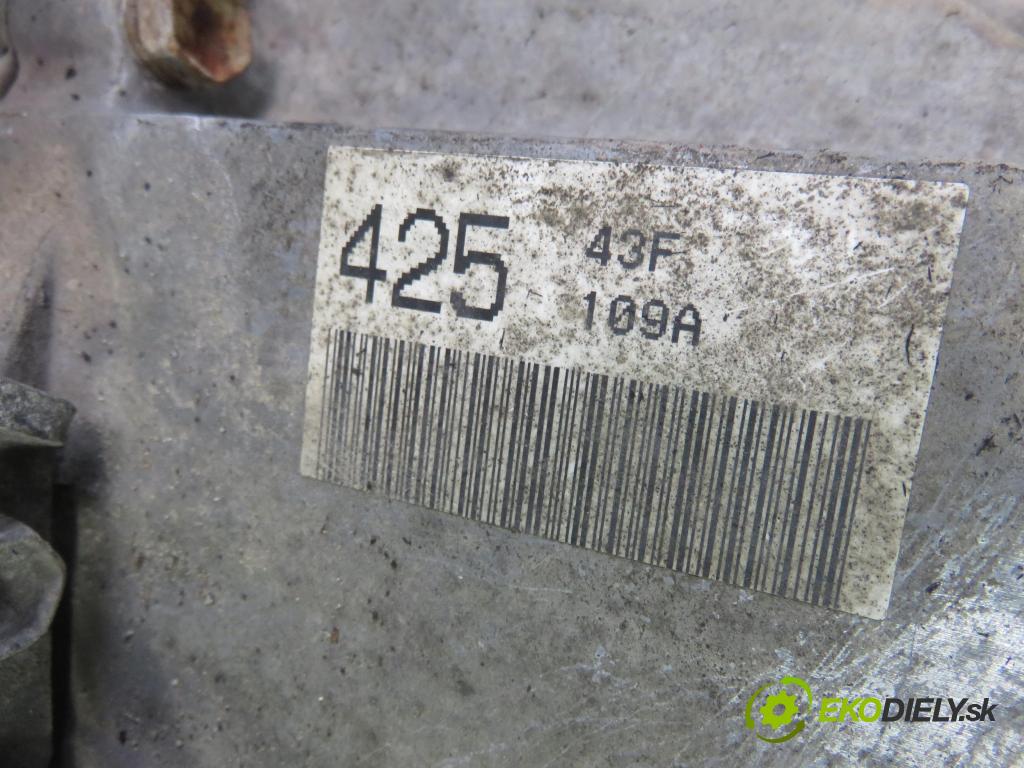 DAIHATSU YRV (M2) HB 2004 64,00 1.3 (M201) 87 - K3-VE 1298,00 Prevodovka MANUALNA 425