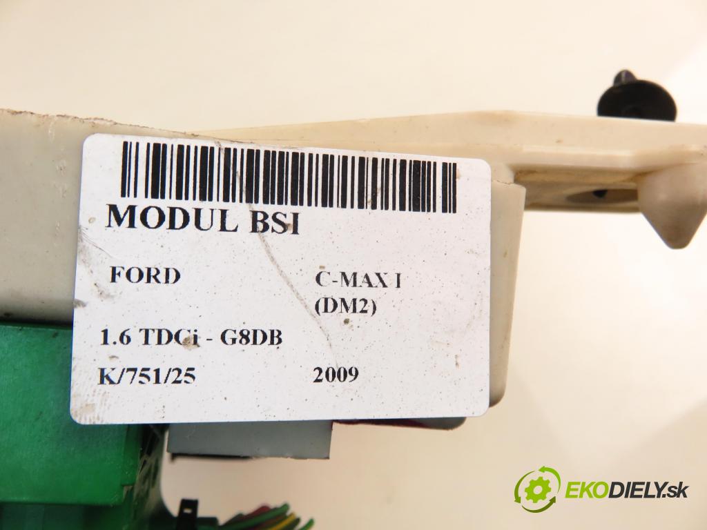 FORD C-MAX (DM2) MINIVAN 2009 80,00 1.6 TDCi - G8DB 1560,00 MODUL BSI 7M5T14A073DE