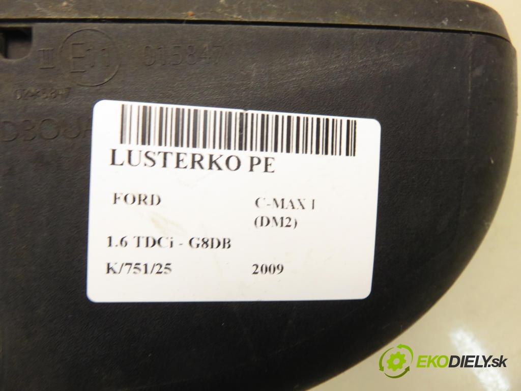 FORD C-MAX (DM2) MINIVAN 2009 80,00 1.6 TDCi - G8DB 1560,00 zpětné zrcátko