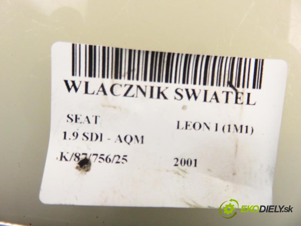 SEAT LEON (1M1) HB 2001 50,00 1.9 SDI - AQM 1896,00 přepínač světla 1M1941531K