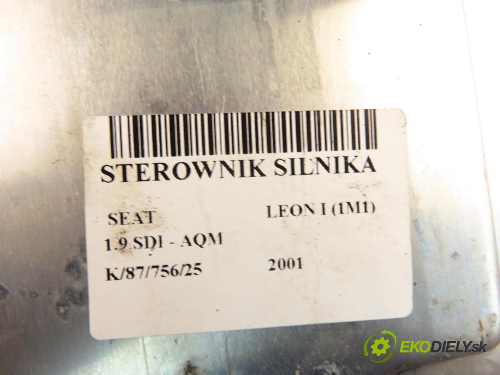 SEAT LEON (1M1) HB 2001 50,00 1.9 SDI - AQM 1896,00 Riadiaca jednotka Motor 038906012FJ ; 0281010682