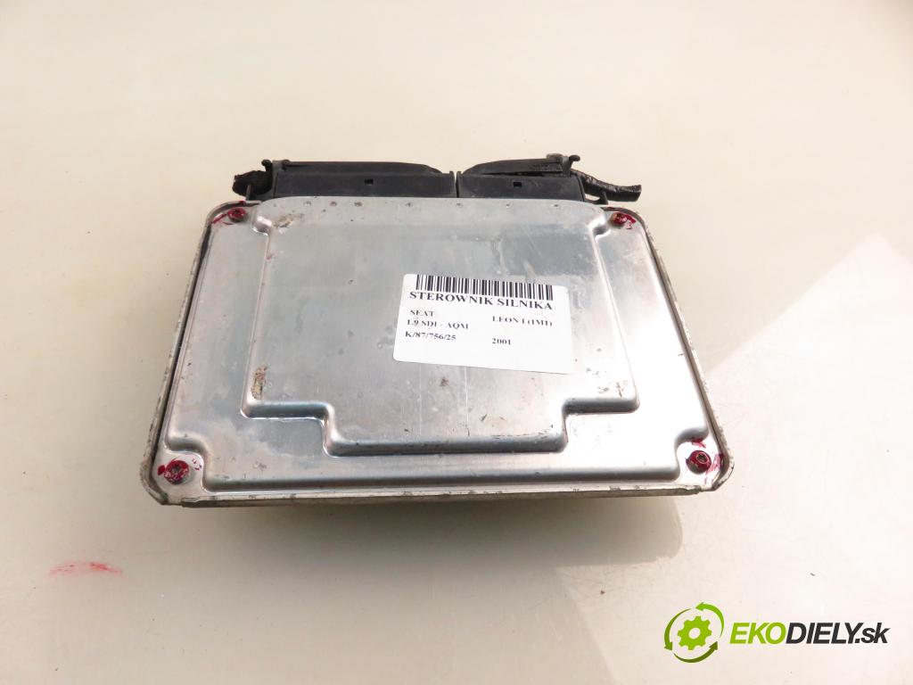 SEAT LEON (1M1) HB 2001 50,00 1.9 SDI - AQM 1896,00 Riadiaca jednotka Motor 038906012FJ ; 0281010682