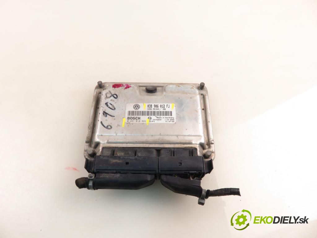 SEAT LEON (1M1) HB 2001 50,00 1.9 SDI - AQM 1896,00 Riadiaca jednotka Motor 038906012FJ ; 0281010682