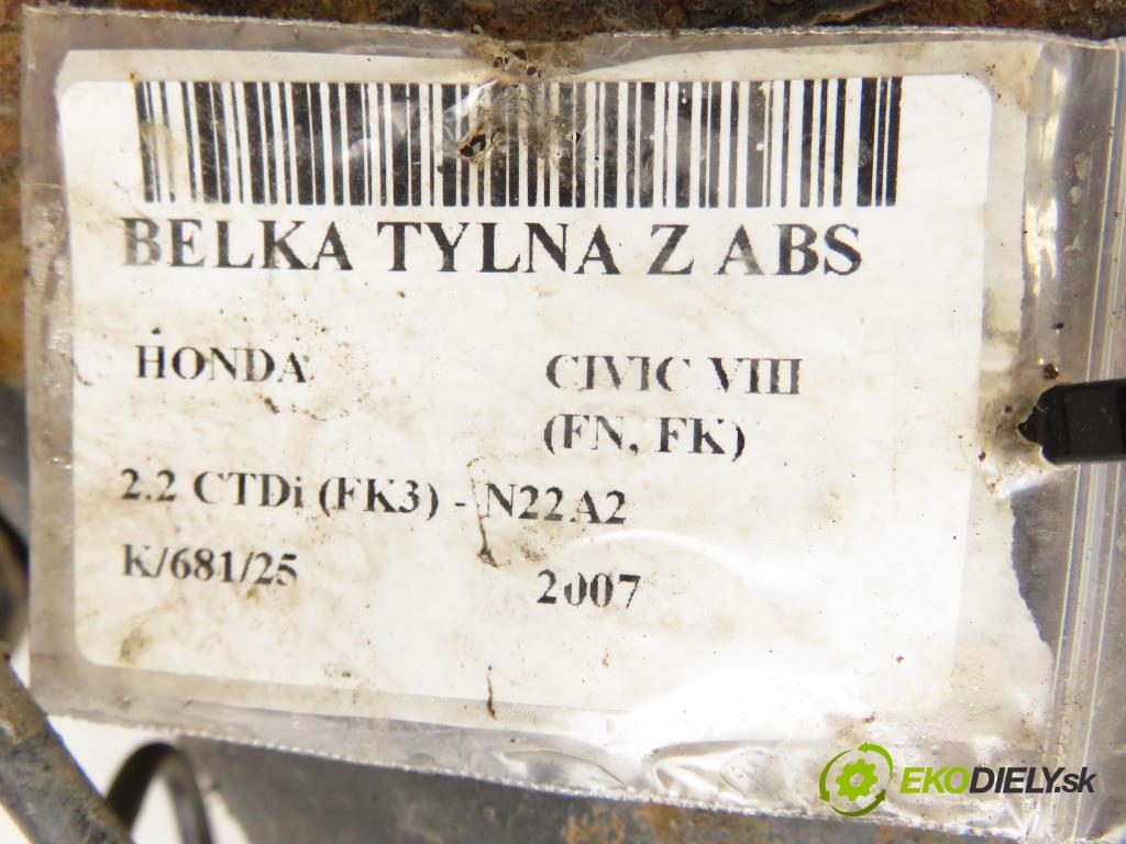 HONDA CIVIC VIII (FN, FK) HB 2007 103,00 2.2 CTDi (FK3) 140 - N22A2 2204,00 výztuha zadní část ABS
