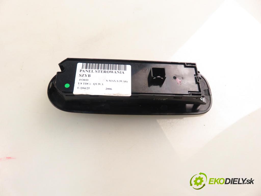 FORD S-MAX (WA6) MINIVAN 2006 92,00 1.8 TDCi 125 - QYWA 1753,00 Panel ovládaní oken 6M2T14A132