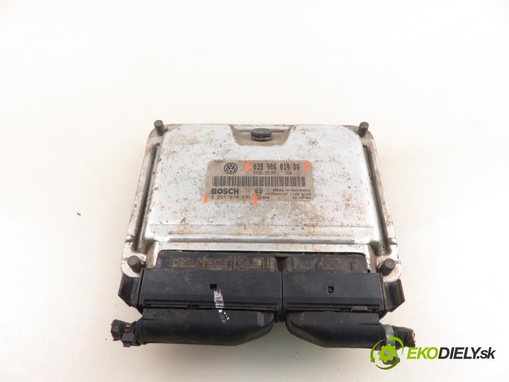 SEAT ALHAMBRA (7V8, 7V9) MINIVAN 2001 85,00 1.9 TDI PD 115 - AUY 1896,00 Riadiaca jednotka Motor 038906019DQ ; 0281010891