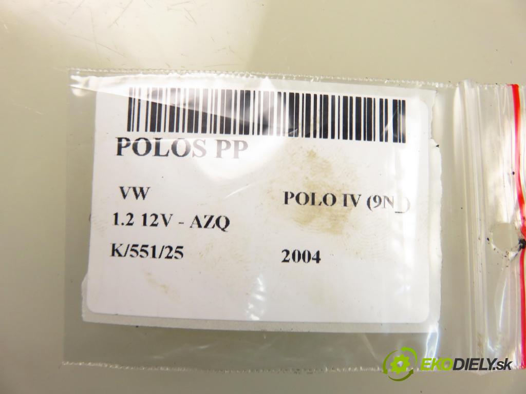 VW POLO (9N_) HB 2004 47,00 1.2 12V 64 - AZQ 1198,00 Poloos PP