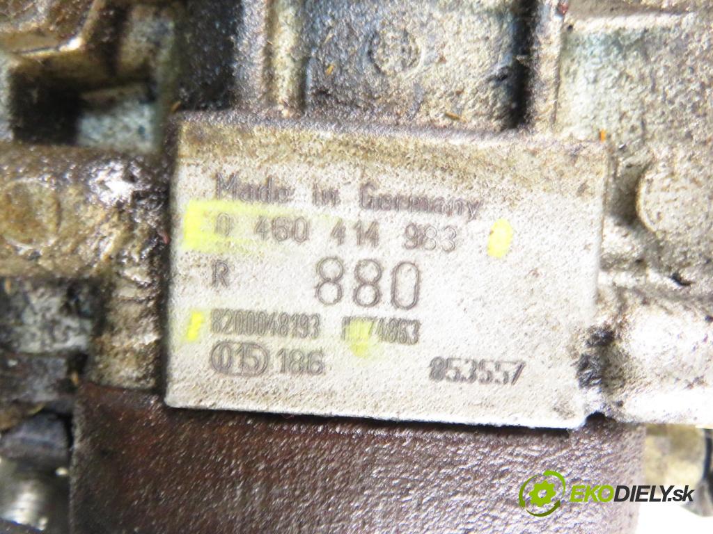 RENAULT SCENIC I (JA0/1_) MINIVAN 2001 59,00 1.9 dTi 80 - F9Q 744 1870,00 Pumpa vstrekovacia 0460414983 ; 8200048193 (Vstrekovacie čerpadlo)