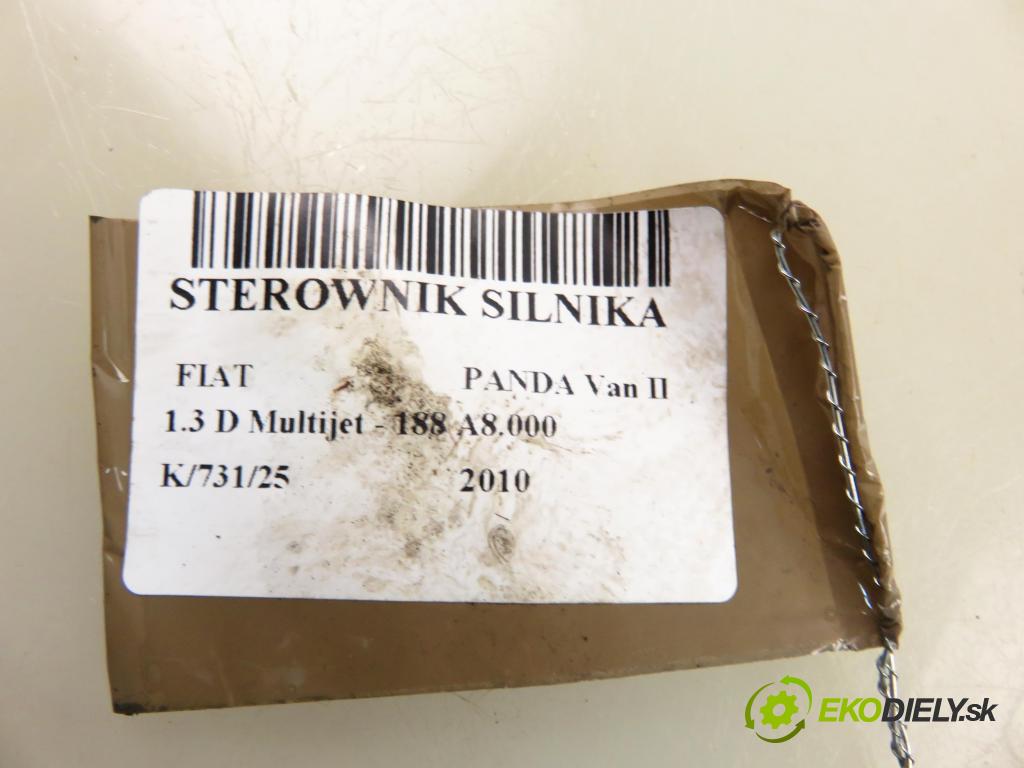 FIAT PANDA Van (169_) HB 2010 51,00 1.3 D Multijet - 188 A8.000 1248,00 Riadiaca jednotka Motor 51833809 ; MJD6JFS1
