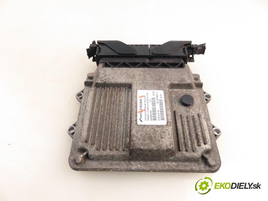 FIAT PANDA Van (169_) HB 2010 51,00 1.3 D Multijet - 188 A8.000 1248,00 Riadiaca jednotka Motor 51833809 ; MJD6JFS1