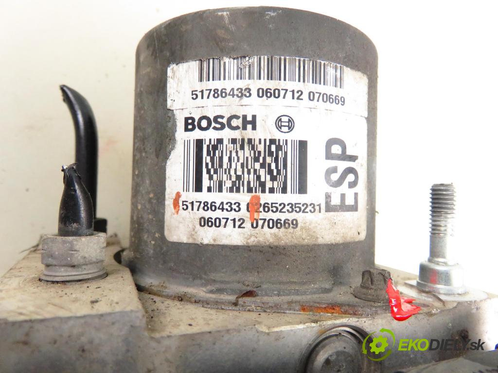 FIAT GRANDE PUNTO (199_) HB 2006 66,00 1.3 D Multijet 90 - 199 A3.000 1248,00 Pumpa ABS 0265950628 ; 51786433 (Pumpa ABS)