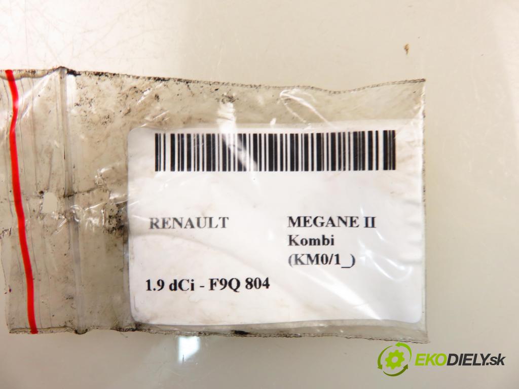 RENAULT MEGANE II Kombi (KM0/1_) KOMBI 2006 96,00 1.9 dCi - 131  F9Q 804  1870,00 vstrekovač 0445110230 ; 8200389369 (Vstrekovač paliva)