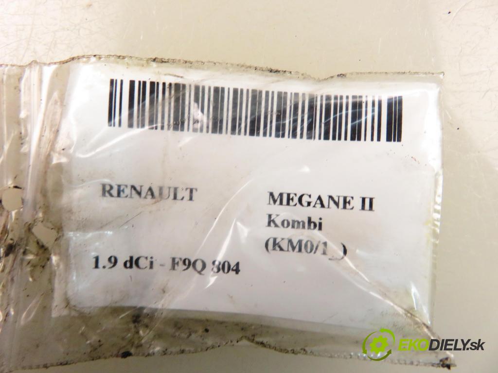 RENAULT MEGANE II Kombi (KM0/1_) KOMBI 2006 96,00 1.9 dCi - 131  F9Q 804  1870,00 vstrekovač 0445110230 ; 8200389369 (Vstrekovač paliva)