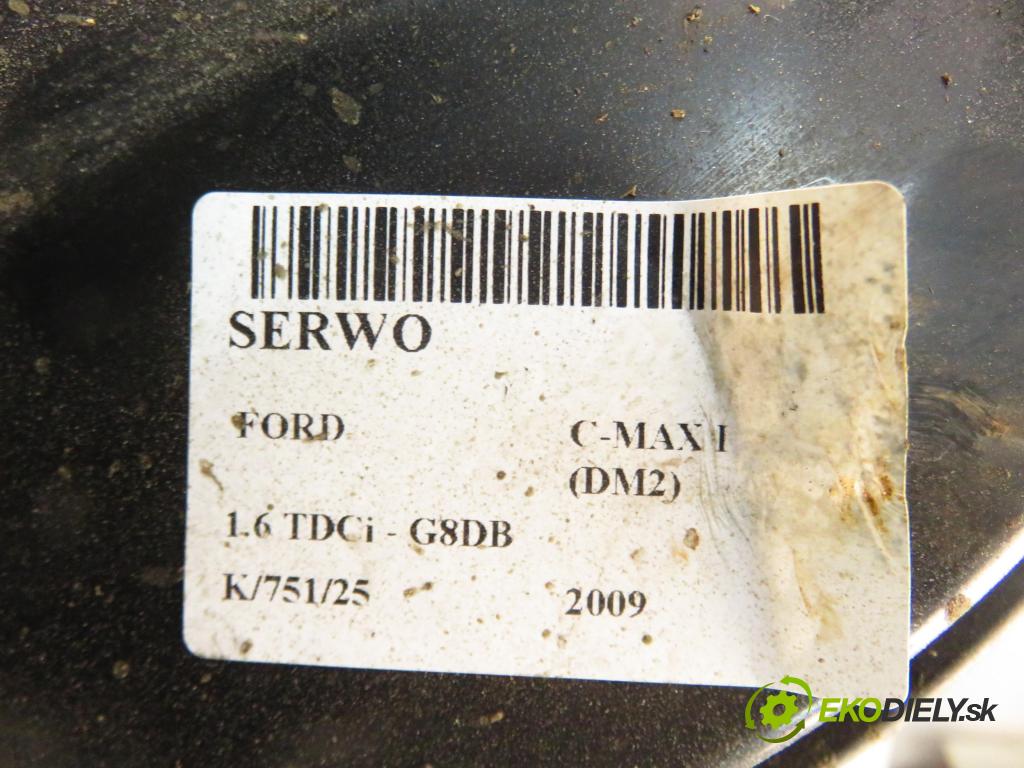FORD C-MAX (DM2) MINIVAN 2009 80,00 1.6 TDCi - G8DB 1560,00 posilovač 6M512B195CG ; 03786415344 (Servočerpadlá, pumpy řízení)