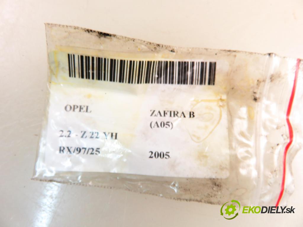 OPEL ZAFIRA B (A05) MINIVAN 2005 110,00 2.2 150 - Z 22 YH 2198,00 snímač TLAK: paliva 24418424