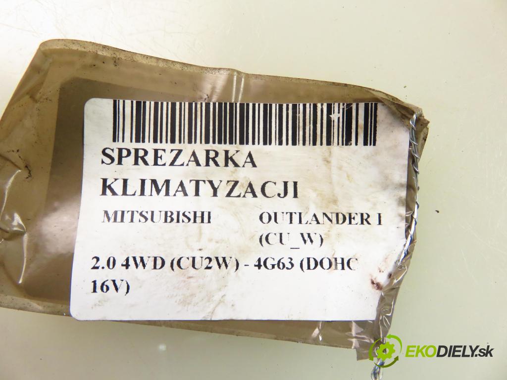 MITSUBISHI OUTLANDER I (CU_W) SUV 2003 100,00 2.0 4WD (CU2W) - 4G63 (DOHC 16V) 1997,00 KOMPRESOR: klimatizácie MSC90C ; MR460704 (Kompresor klimatizácie)