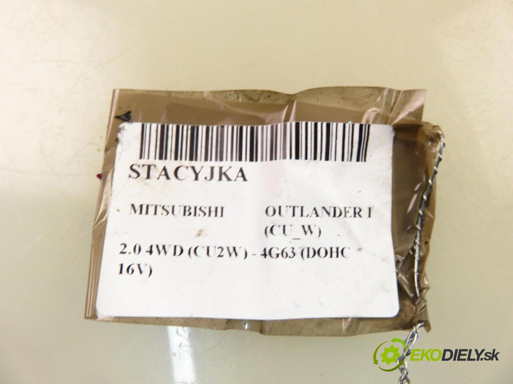 MITSUBISHI OUTLANDER I (CU_W) SUV 2003 100,00 2.0 4WD (CU2W) - 4G63 (DOHC 16V) 1997,00 spinačka MR587312 (Spínacia skrinka)