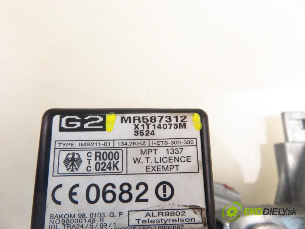 MITSUBISHI OUTLANDER I (CU_W) SUV 2003 100,00 2.0 4WD (CU2W) - 4G63 (DOHC 16V) 1997,00 spinačka MR587312 (Spínacia skrinka)