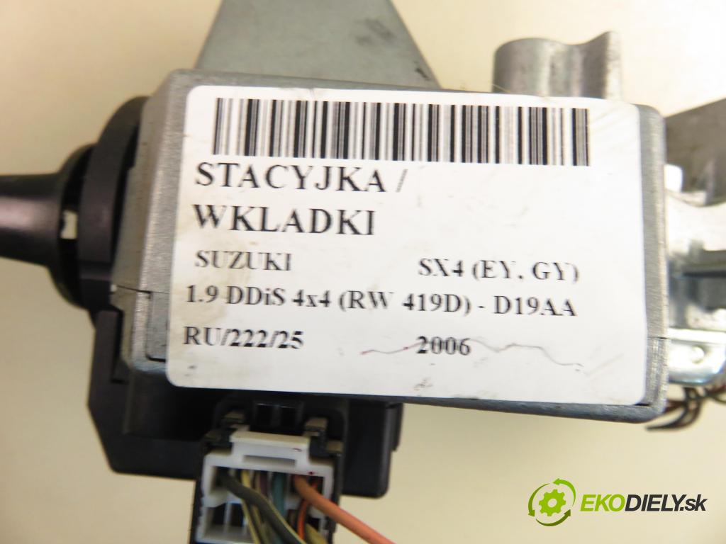 SUZUKI SX4 (EY, GY) CROSSOVER 2006 88,00 1.9 DDiS 4x4 (RW 419D) - D19AA 1910,00 spinačka 3397079J00 ; 5WK49184 (Spínacia skrinka)