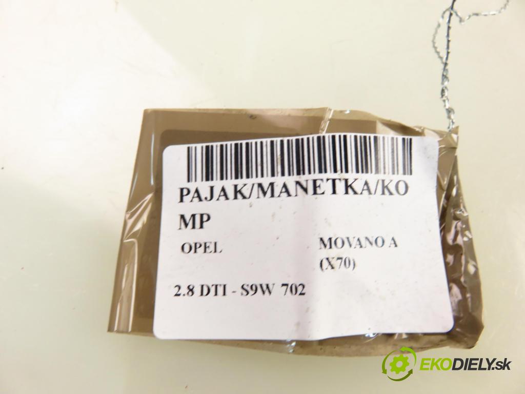 OPEL MOVANO Platforma / podwoyie (X70) KABINA/PLATFORMA 2001 84,00 2.8 DTI 114 SOFIM - S9W 702 2799,00 PAKA/ŘAZENÍ/SADA: 7700354626 ; 54034997A