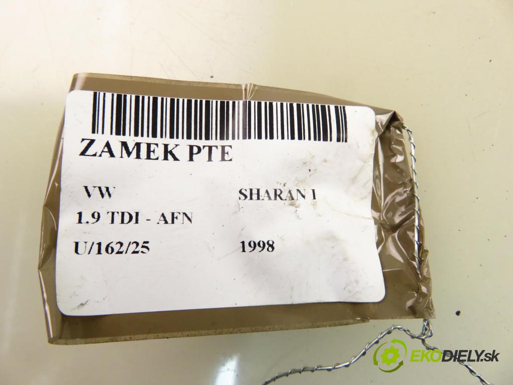 VW SHARAN (7M8, 7M9, 7M6) MINIVAN 1998 81,00 1.9 TDI 110 - AFN 1896,00 zámok PTE 93BG220A20DD