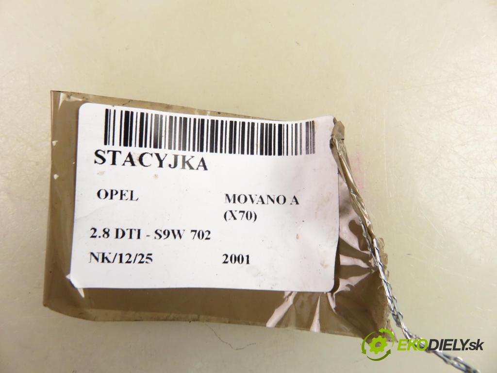 OPEL MOVANO Platforma / podwoyie (X70) KABINA/PLATFORMA 2001 84,00 2.8 DTI 114 SOFIM - S9W 702 2799,00 spinačka  (Spínacia skrinka)