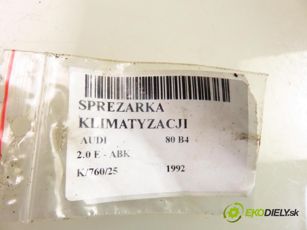 AUDI 80 (8C, B4) SEDAN 1992 85,00 2.0 E 115 - ABK 1984,00 KOMPRESOR: klimatizace  (Kompresory)
