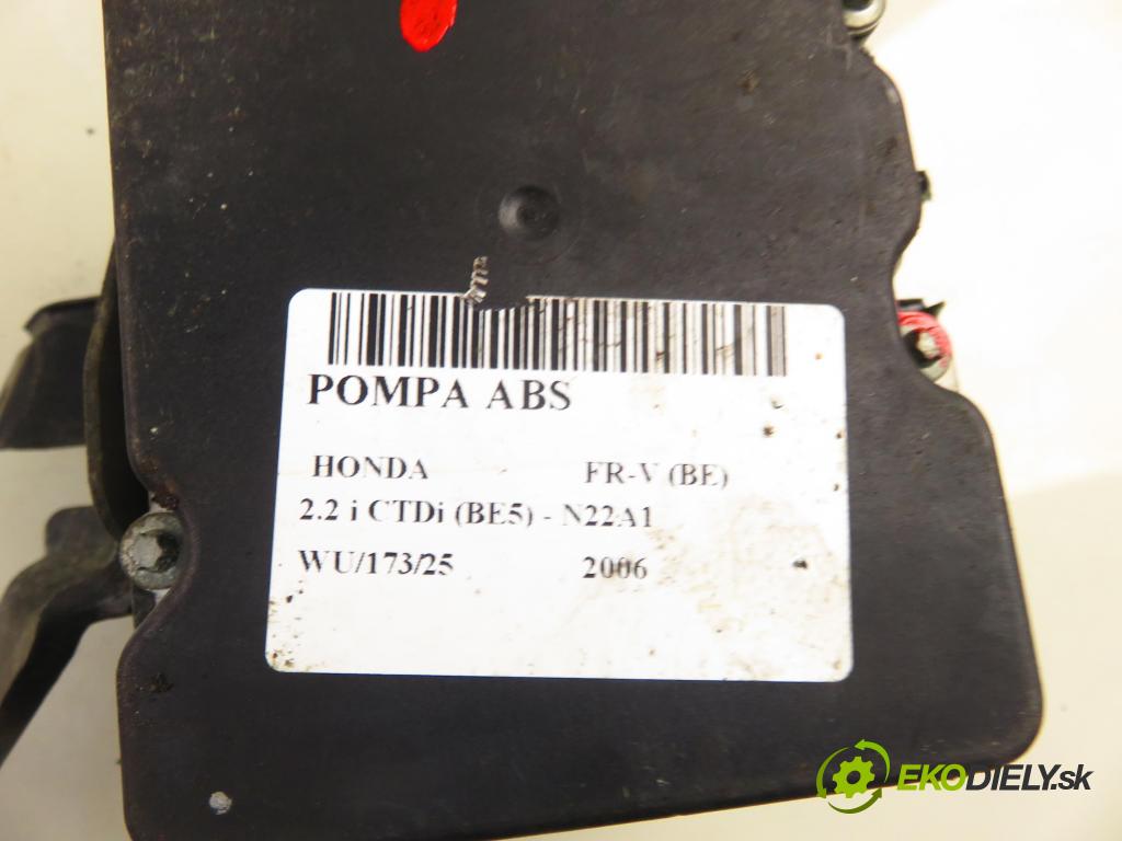 HONDA FR-V (BE) MINIVAN 2006 103,00 2.2 i CTDi 140 - N22A1 2204,00 pumpa ABS 0265950432 ; 0265234268 (Pumpy brzdové)
