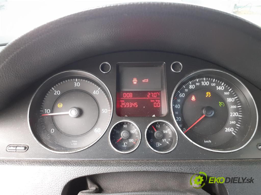 VW PASSAT B6 (3C2) SEDAN 2006 77,00 1.9 TDI PD 105 - BKC 1896,00 prístrojovka elektrický 3C0920850L