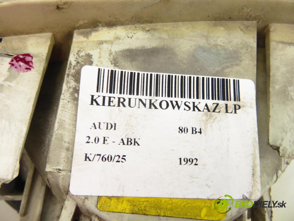 AUDI 80 (8C, B4) SEDAN 1992 85,00 2.0 E 115 - ABK 1984,00 směrovka LP